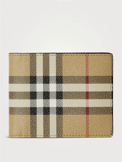 holt renfrew burberry wallet|BURBERRY Check Bifold Wallet .